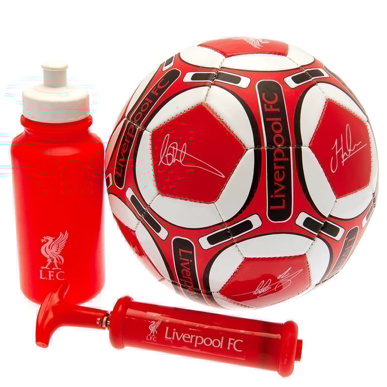 Liverpool FC Signature Signed Training Equipment Gift Set