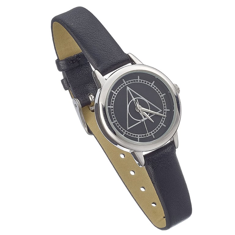 Harry Potter Deathly Hallows 30mm Ladies Silver Plated Watch