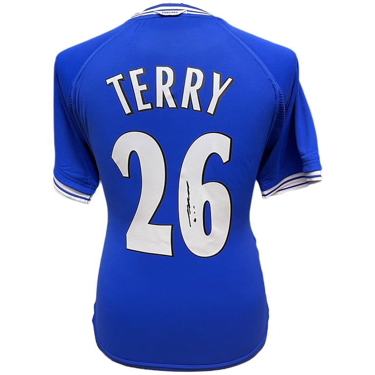 John Terry Signed Chelsea FC 2000 Replica Shirt