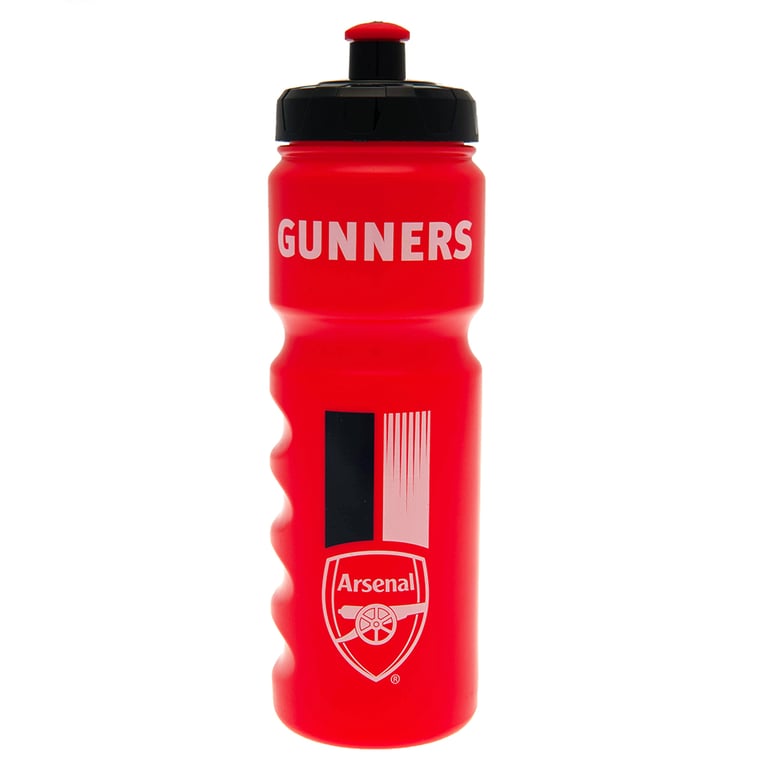 Arsenal FC Lightweight Drinks Bottle with Screw Top Lid and Push-Pull Spout