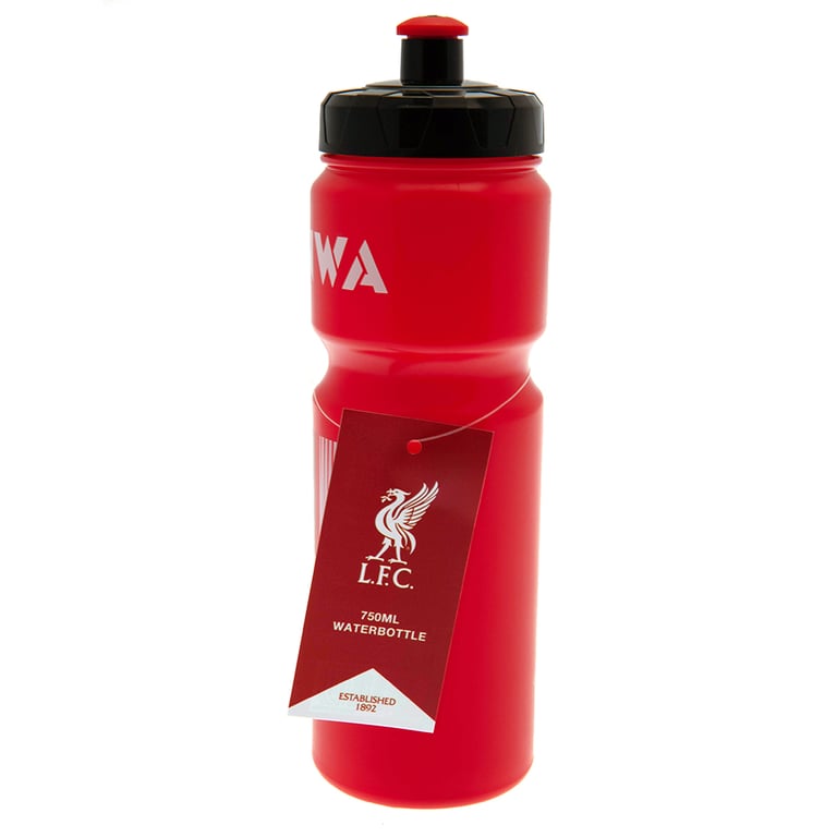 Liverpool FC YNWA Liverbird Crest Plastic Water Bottle