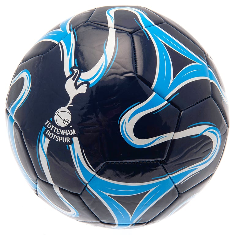 Tottenham Hotspur FC 26-Panel Navy Cosmos Colour Football - Official Spurs Crest Ball