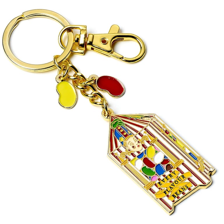Harry Potter Every Flavour Bean Metal Die Stamped Keyring Charm