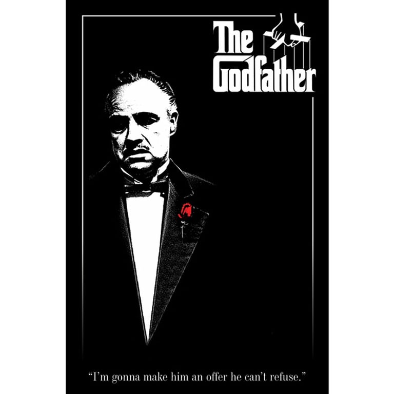 Godfather Poster - Rolled Maxi Print on 150gsm Gloss Paper