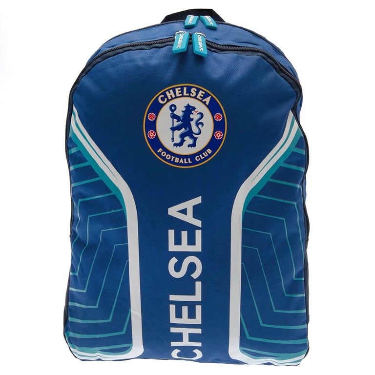 Chelsea FC Flash Backpack - Adjustable Straps & Padded Comfort