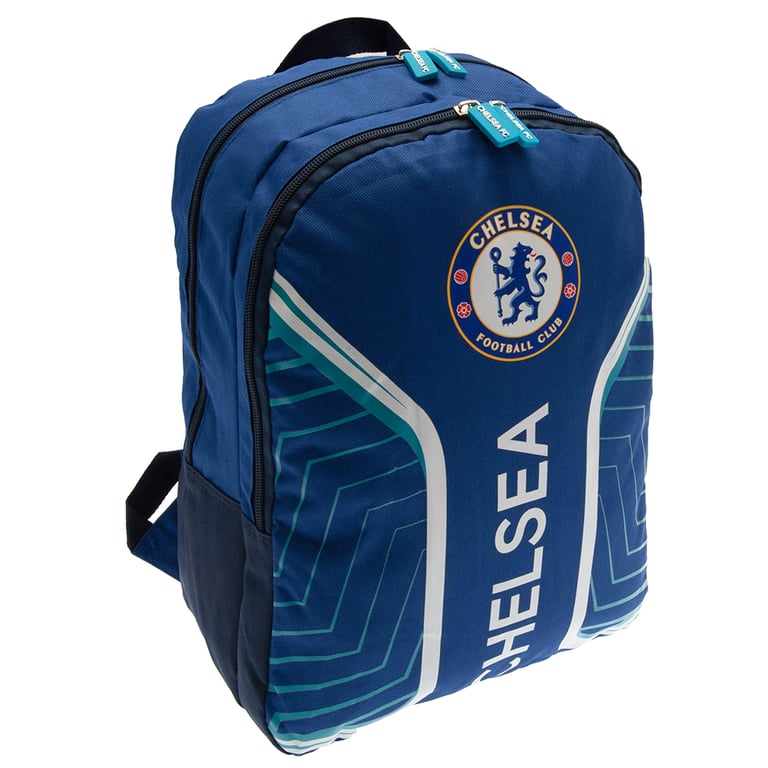 Chelsea FC Flash Backpack - Adjustable Straps & Padded Comfort