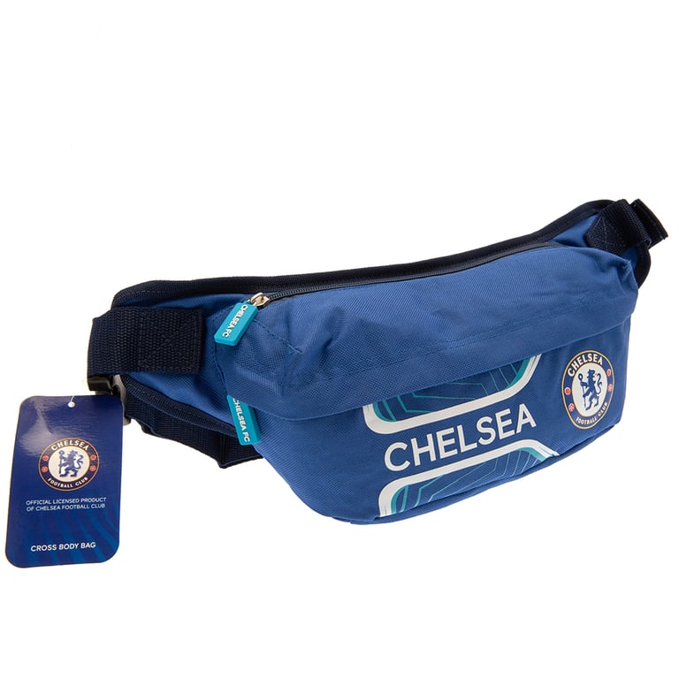 Chelsea FC Flash Cross Body Bag - Adjustable Strap & 2 Compartments