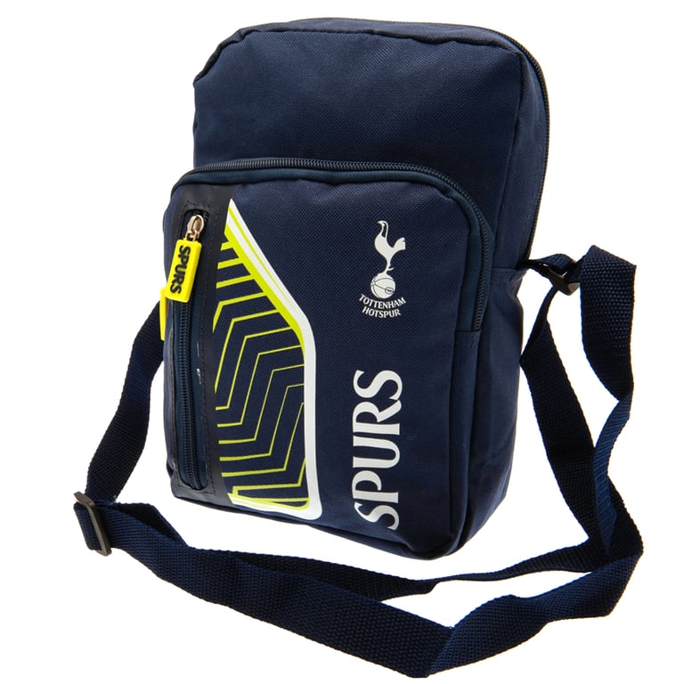 Tottenham Hotspur FC Flash Design Shoulder Bag with Adjustable Strap and Pockets