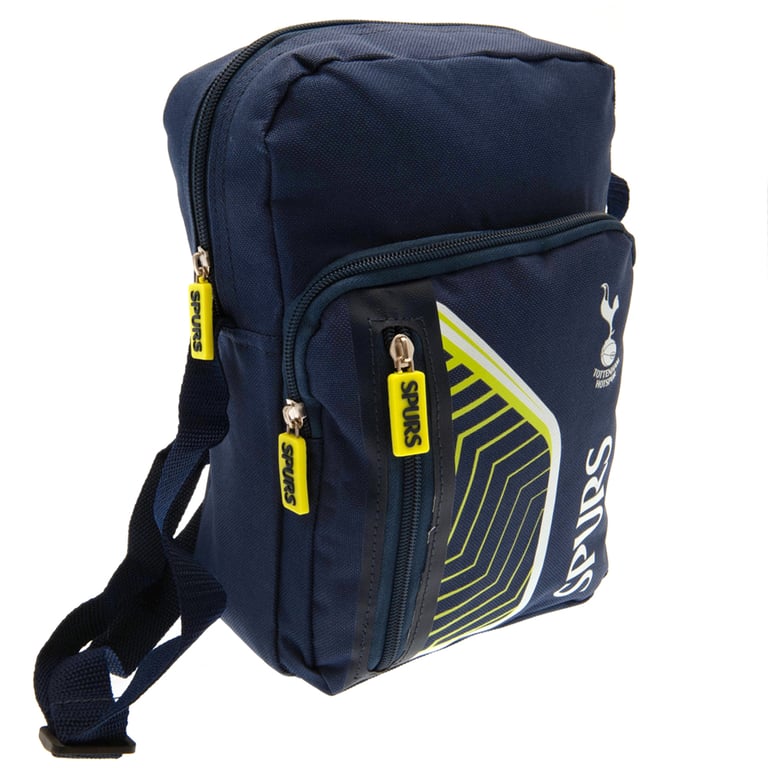 Tottenham Hotspur FC Flash Design Shoulder Bag with Adjustable Strap and Pockets