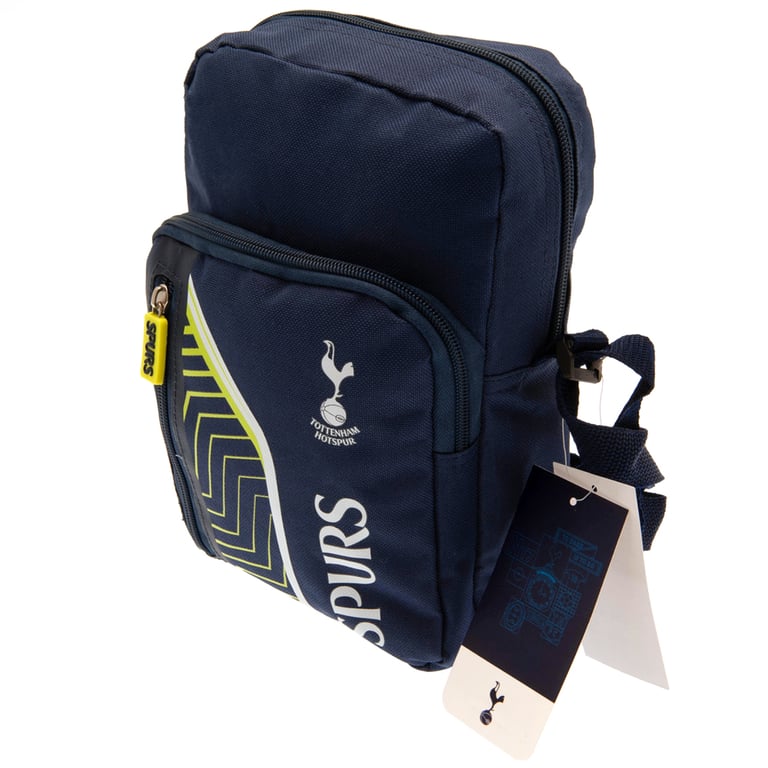 Tottenham Hotspur FC Flash Design Shoulder Bag with Adjustable Strap and Pockets