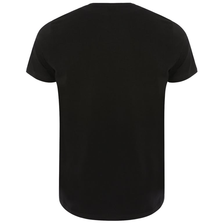 Liverpool FC This Is Anfield Retro Liverbird Crest Cotton T Shirt - Mens Black Short Sleeve