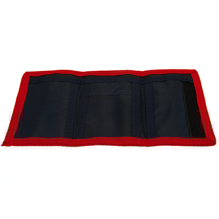 Paris Saint Germain FC Polyester Fade Wallet - 5 Compartment Club Crest Design