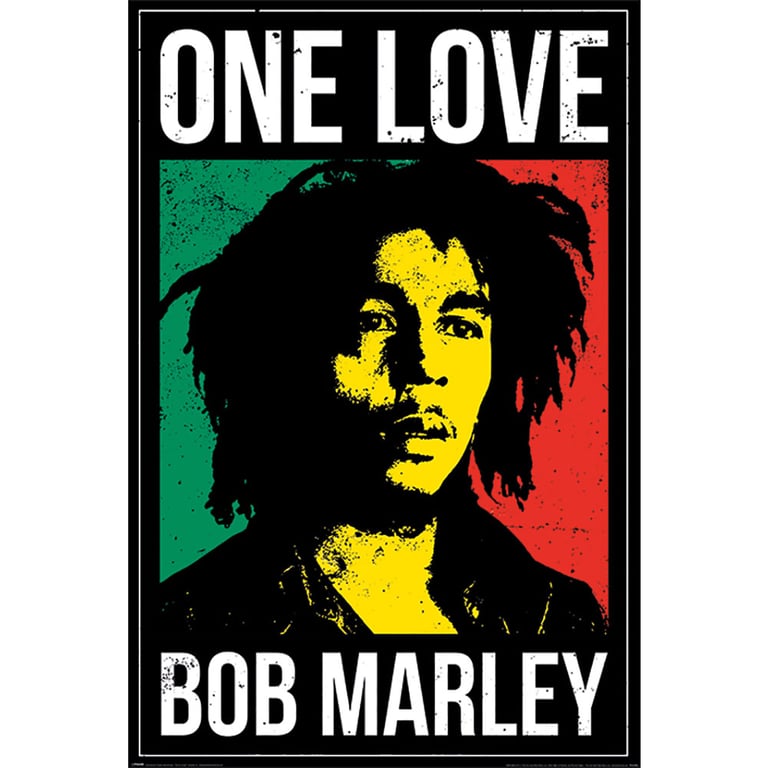 Bob Marley One Love Maxi Poster - High Resolution Artwork on Gloss Paper (117)