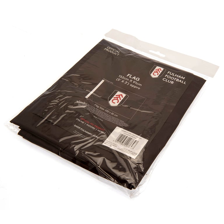 Fulham FC Core Crest Polyester Supporters Flag