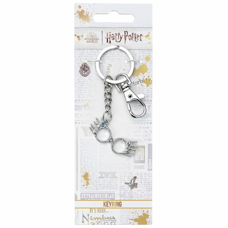 Harry Potter Luna Lovegood Spectrespecs Metal Charm Keyring