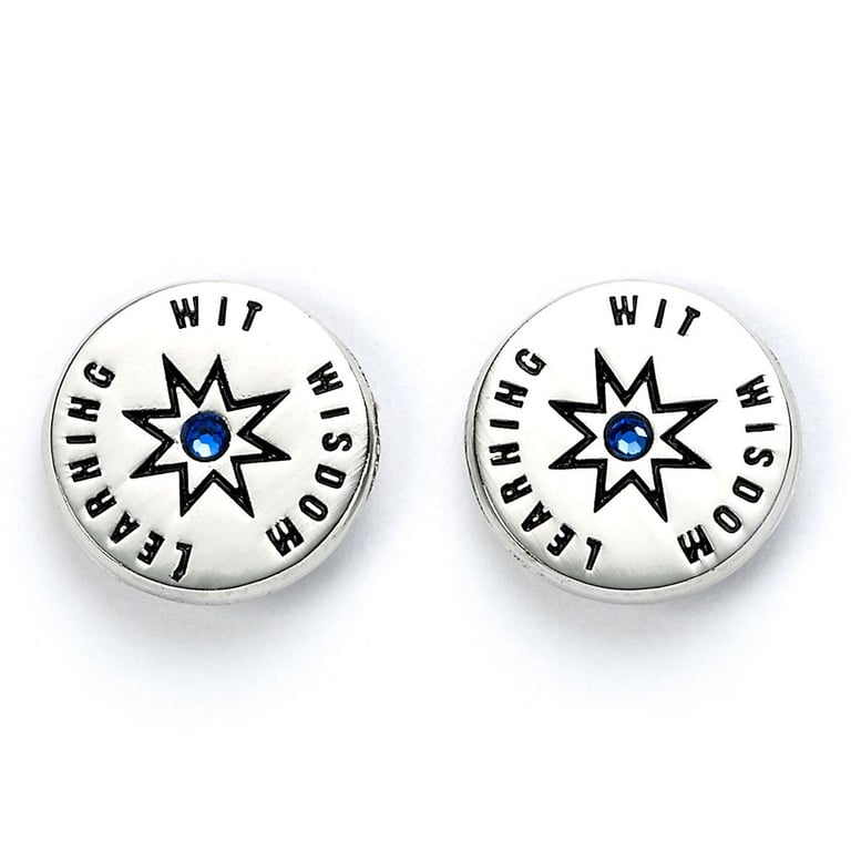 Harry Potter Ravenclaw Silver Plated Earring Set - 3 Detailed Designs Stud Earrings