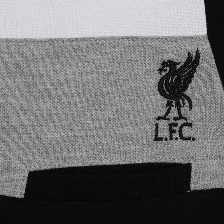 Liverpool FC Junior Colour Block Polo - 100 Cotton, Machine Washable