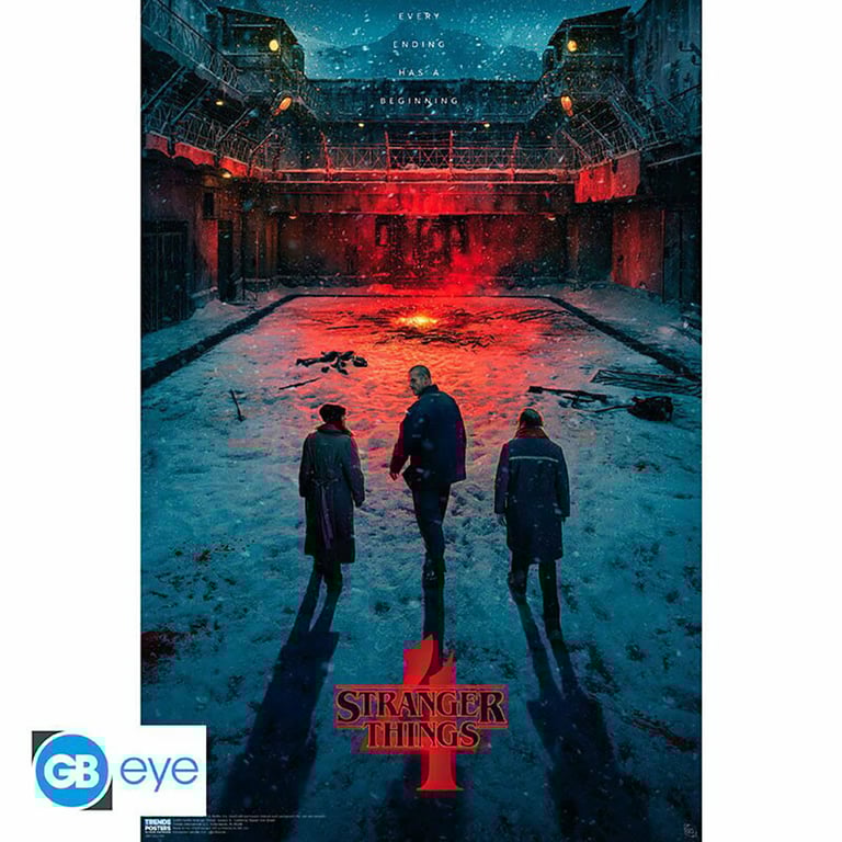 Stranger Things 4 Maxi Poster - High Resolution Artwork on Gloss Paper