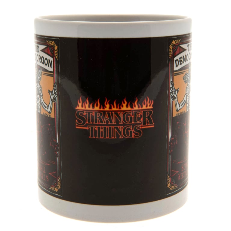 Stranger Things 4 Demogorgon Tarot Card Mythical Monster Coffee Mug
