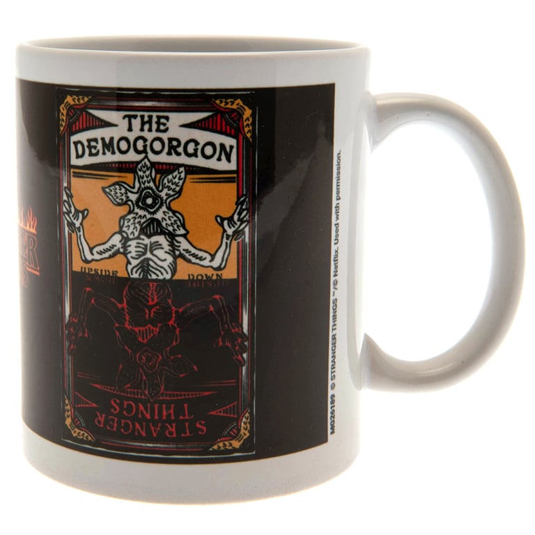 Stranger Things 4 Demogorgon Tarot Card Mythical Monster Coffee Mug