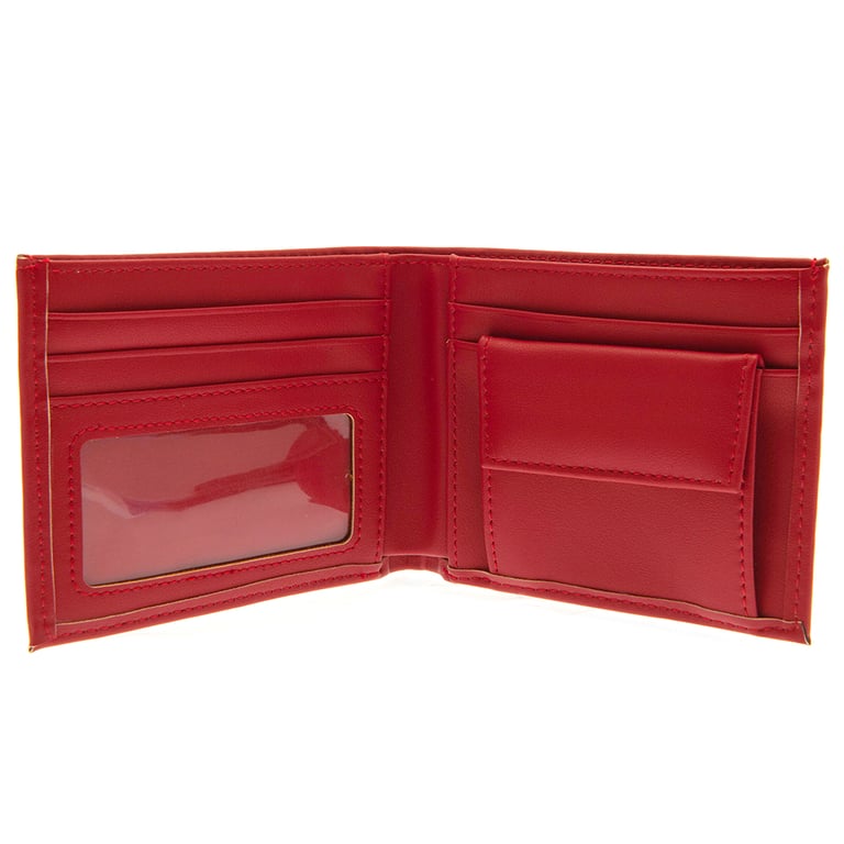 Arsenal FC Coloured PU Wallet - 3 Card Slots, Club Crest Design