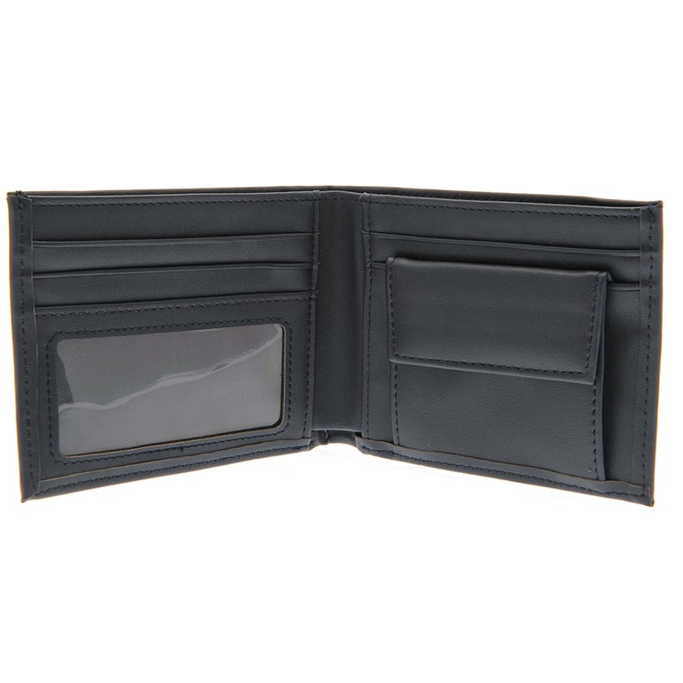 Tottenham Hotspur FC Coloured PU Leather Wallet with Printed Crest and Multiple Card Slots