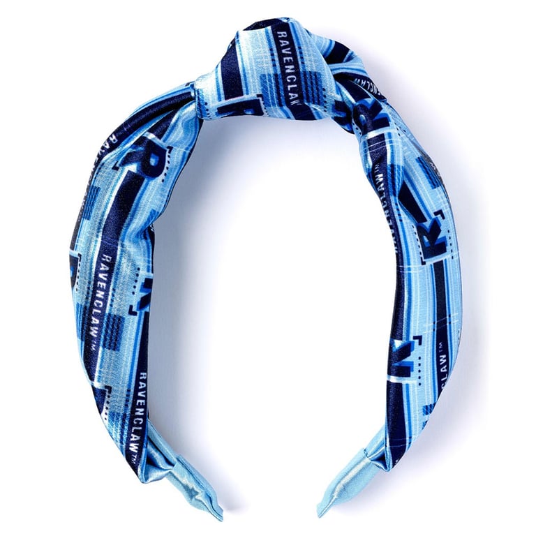 Harry Potter Ravenclaw Satin Knotted Headband - Official House Accessories