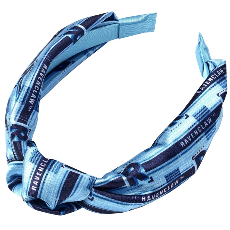 Harry Potter Ravenclaw Satin Knotted Headband - Official House Accessories
