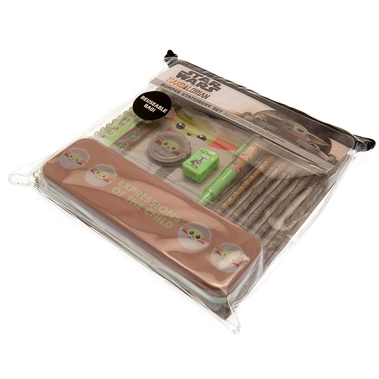 Star Wars Mandalorian Deluxe 11-Piece Stationery Set