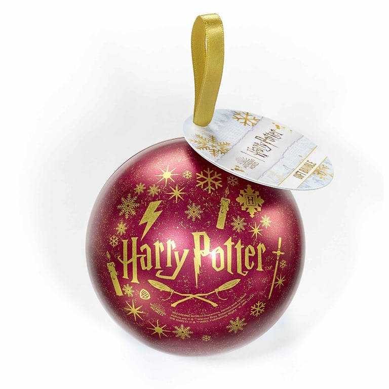 Harry Potter Gryffindor House Christmas Bauble Decoration with Necklace