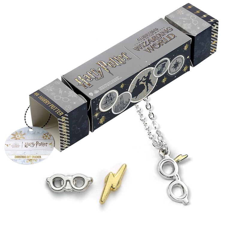 Harry Potter Christmas Gift Cracker Set - Yule Ball Accessories with Earrings and Necklace