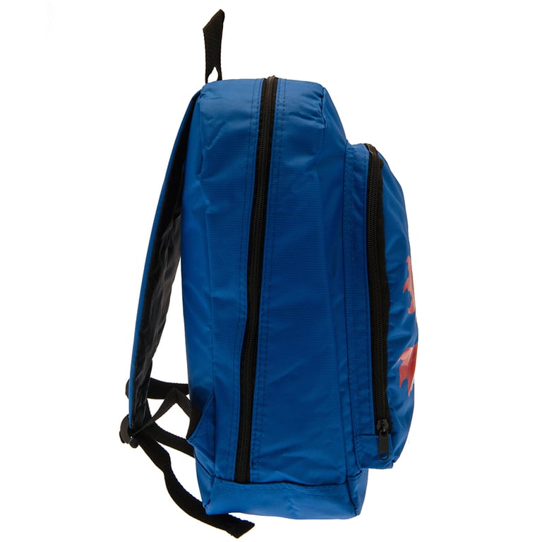 Rangers FC Colour React Royal Blue Padded Backpack with Lion Crest