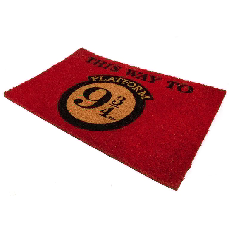 Harry Potter 9 & 3 Quarters Coir Doormat - Durable Indoor Outdoor Mat
