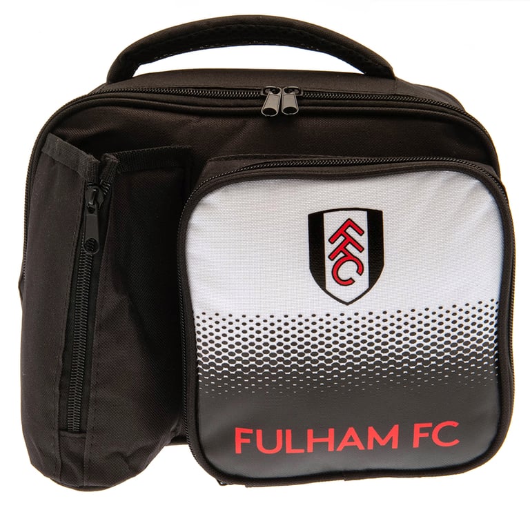 Fulham FC Double-Zipped Lunch Bag with Club Crest and Carry Handle