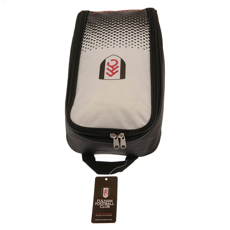 Fulham FC Fade Boot Bag - Large Zippered Team Gear Bag