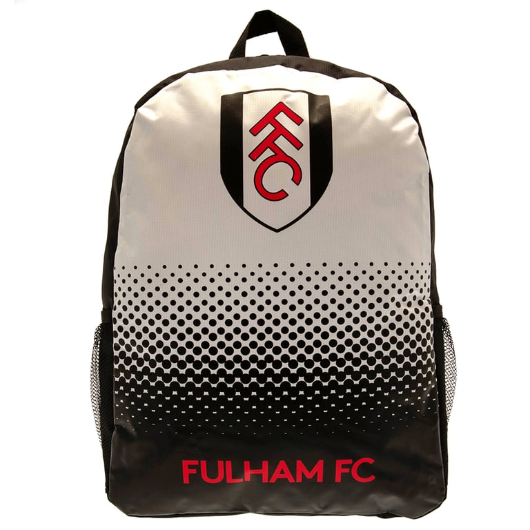 Fulham FC Fade Design Padded Back Panel Backpack