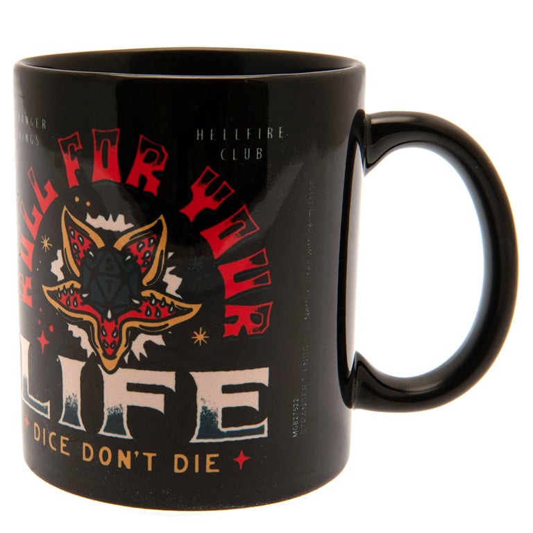 Stranger Things 4 Hellfire Club Demogorgon Coffee Mug