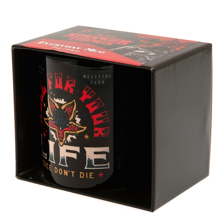 Stranger Things 4 Hellfire Club Demogorgon Coffee Mug