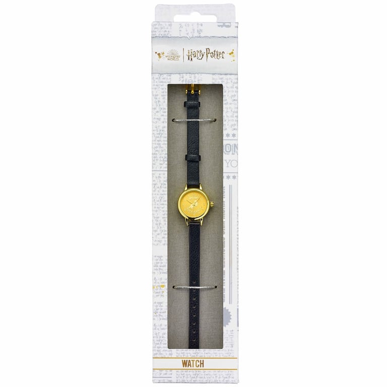 Harry Potter Hufflepuff Gold Dial Ladies Analogue Watch