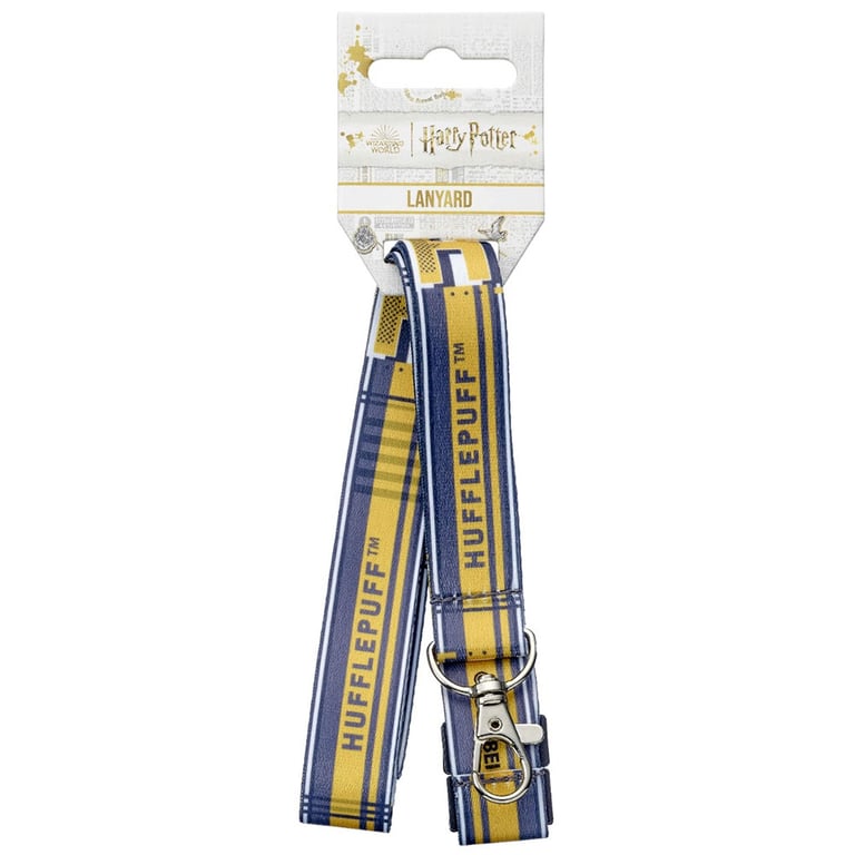 Harry Potter Hufflepuff Nylon Lanyard with Colorful House Design