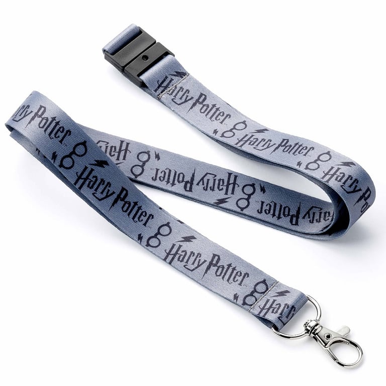 Nylon Harry Potter Logo Lanyard with Sliding Toggle Clip