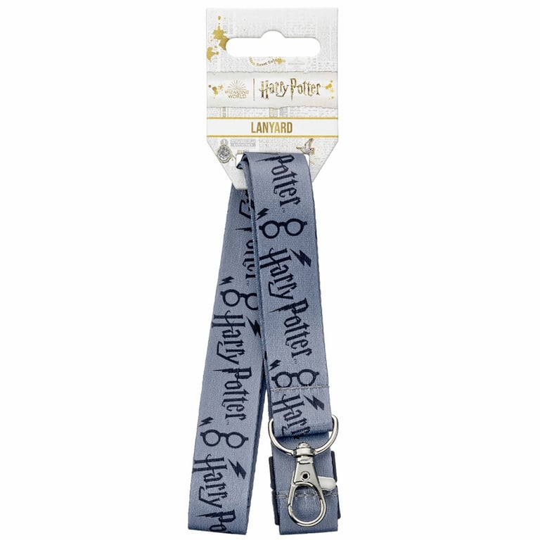 Nylon Harry Potter Logo Lanyard with Sliding Toggle Clip