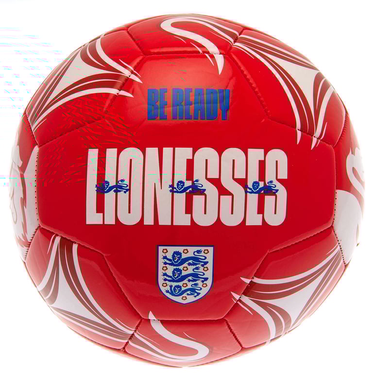 England Lionesses 26 Panel PVC Football - Official Crest Design