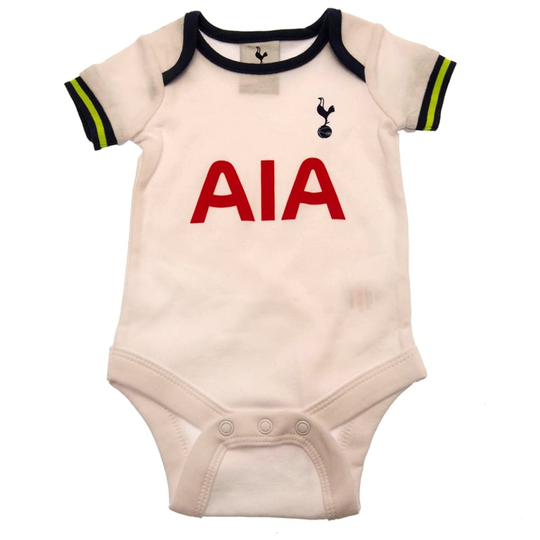 Tottenham Hotspur 2 Pack Multi Design Cotton Bodysuit (12-18 Mths)