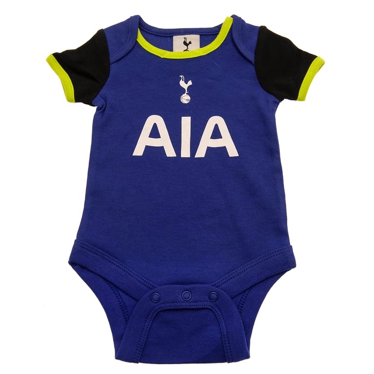 Tottenham Hotspur 2 Pack Multi Design Cotton Bodysuit (12-18 Mths)