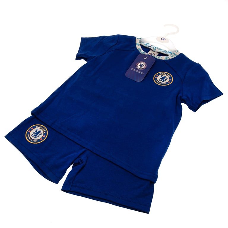 Chelsea FC 2022-23 Season Royal Blue Baby Shirt & Short Set - Soft Cotton Construction