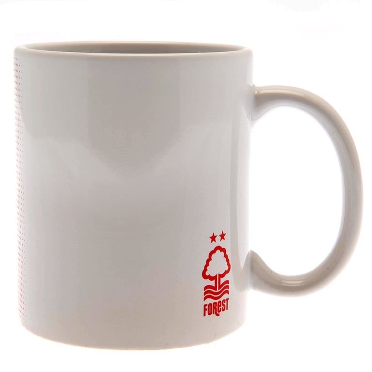 Nottingham Forest FC Ceramic Fade Coffee Mug with Club Crest