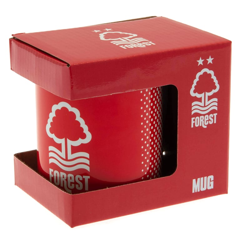 Nottingham Forest FC Halftone Ceramic Coffee Mug