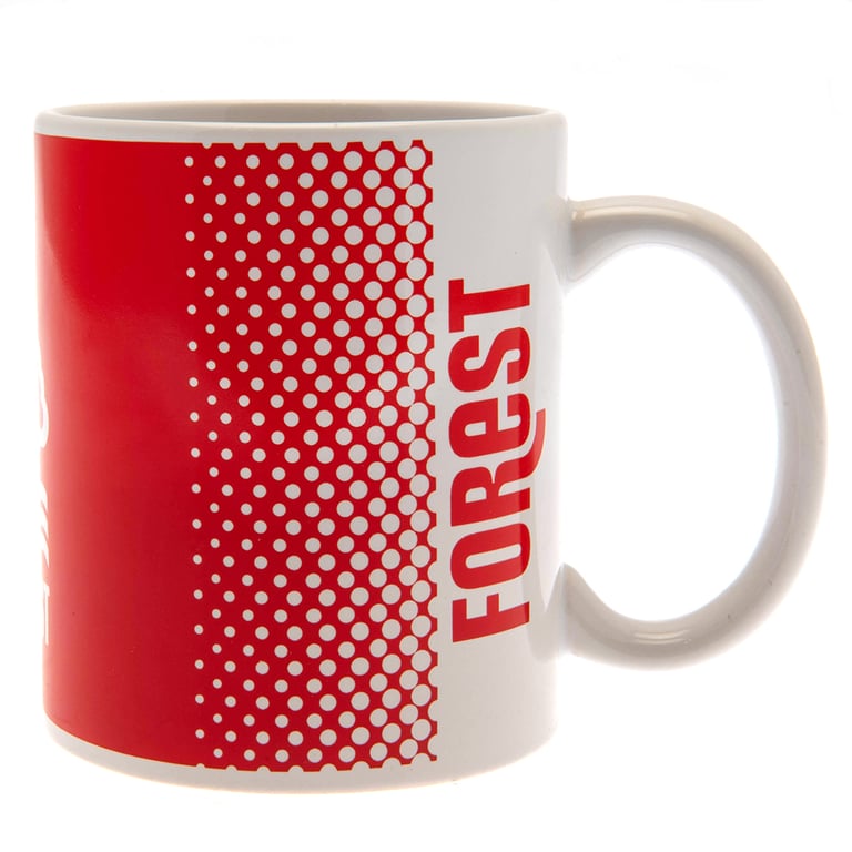 Nottingham Forest FC Halftone Ceramic Coffee Mug