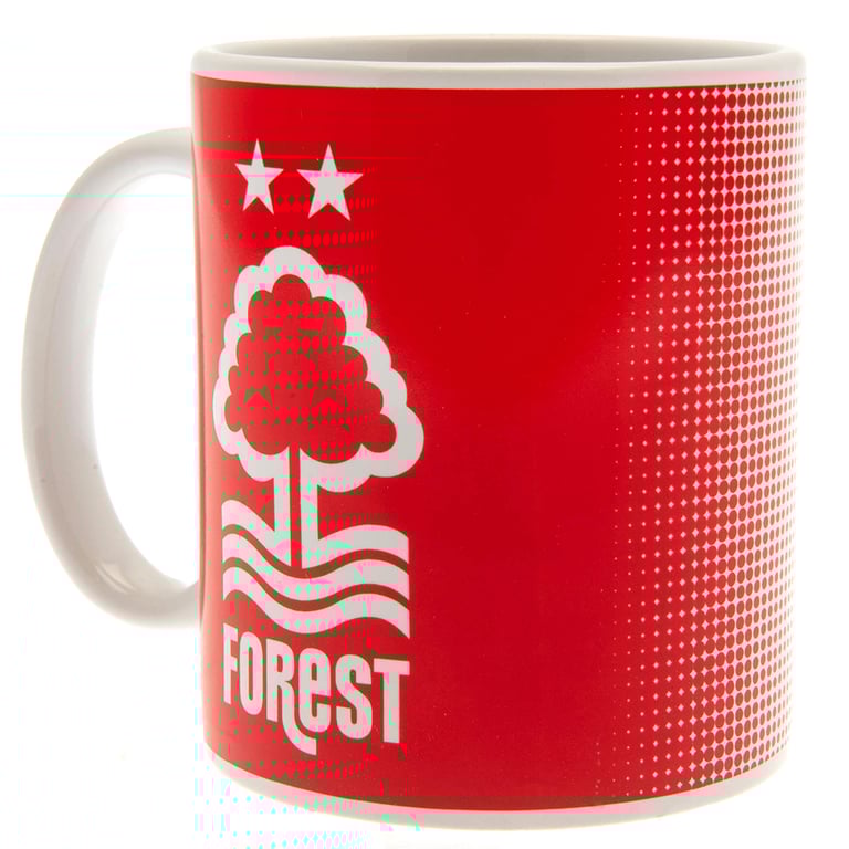 Nottingham Forest FC Halftone Ceramic Coffee Mug